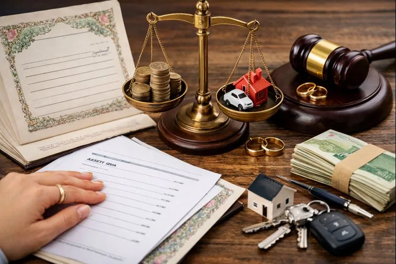 آشنایی با شرط تنصیف دارایی در سند ازدواج