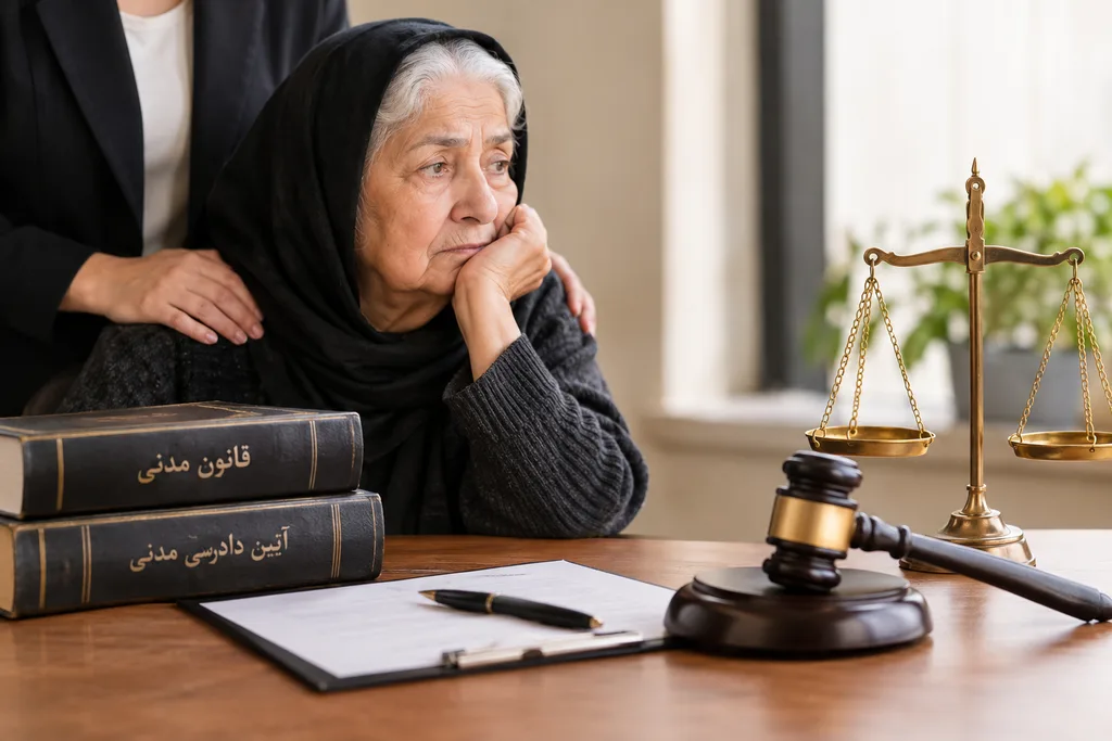 گرفتن حکم حجر برای مادر