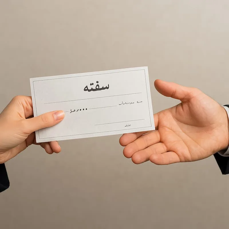 تهاتر مهریه با سفته