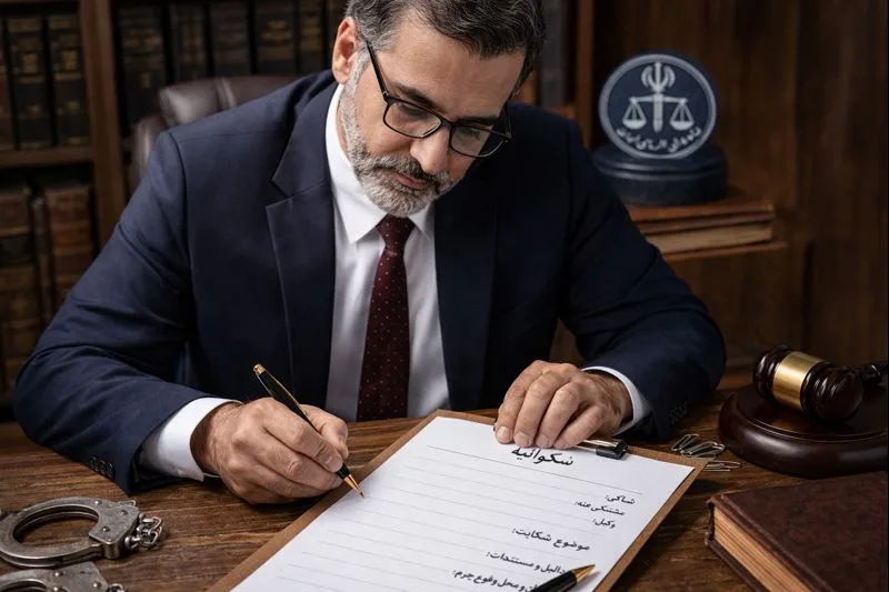 نحوه تنظیم دادخواست کیفری